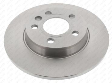 Bremsscheibe(n) hinten, voll (15869), VW Transporter T4